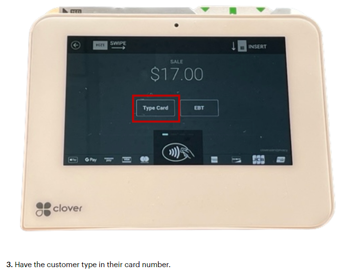Clover POS Yiftee Support Center